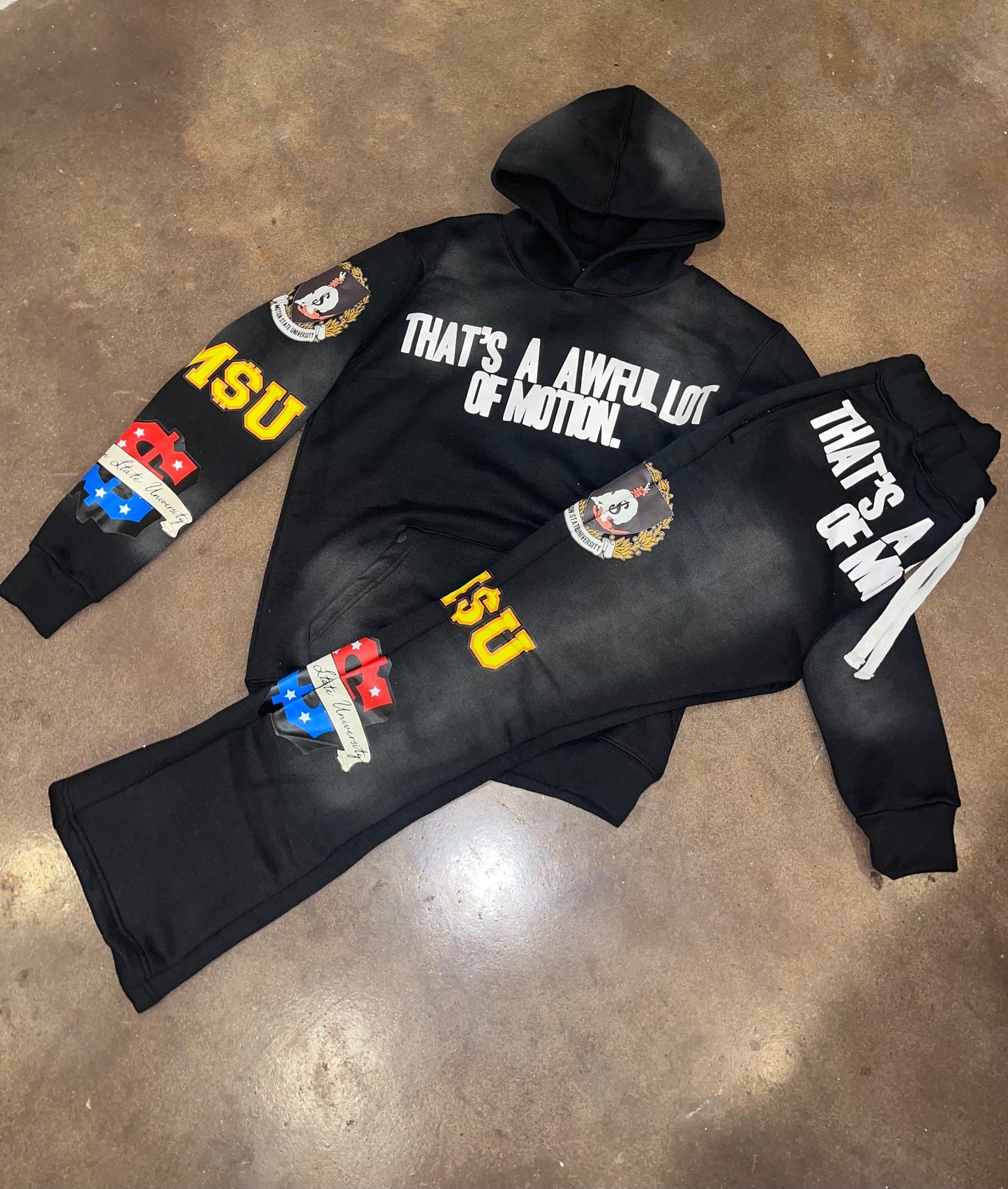 AWFUL LOT OF MOTION HOODIE SET